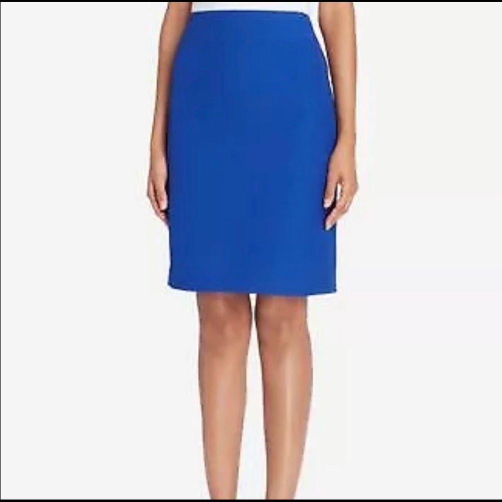 Tahari Pencil Skirt (Royal Blue) Size 4